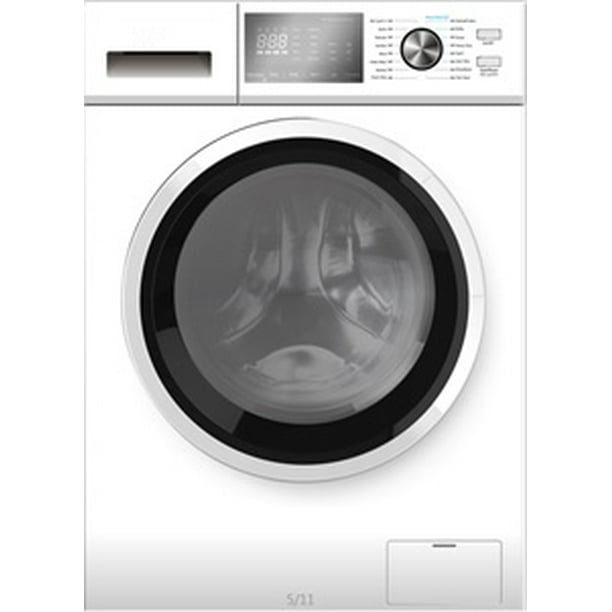 RCA 2.7 Cu. ft. Front Loading Combo Electric Washer and Dryer RWD270