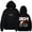 Black, variant on Manuel Turizo 201 World Tour 2025 Merch Hoodies Casual Hooded Sweatshirt Unisex Pullover Clothing