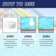 thumbnail image 5 of Pastilla De Cloro Para Piscinas 1/10 Uds tabletas de cloro para piscina desinfección de agua suministros de limpieza para piscinas Sywqhk Para Estrenar, 5 of 8