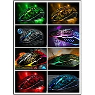 Rocksoul RSMS-00115 6D Optical Gaming Mouse, Black - Walmart.com