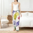 thumbnail image 6 of Lsque Cute Chameleons Print Women's Pajama Pants, Lounge Pant - Comfortable Home Wear,Elastic Waistband, Stylish Design-Large, 6 of 9