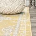 thumbnail image 5 of JONATHAN Y MODERN PERSIAN 2 x 8 Runner Rug, Alhambra Ornate Medallion - Yellow/Cream, MDP400G-28, 5 of 8