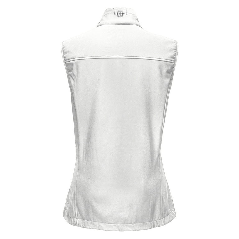 33,000ft Women's Windbreaker Softshell Vest, Fleece Lined