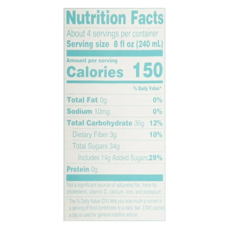 Looza Pear Fruit Drink, 33.8 Fl Oz