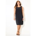 thumbnail image 5 of Catherines Women's Plus Size Floral Mesh Jacket Dress, 5 of 5