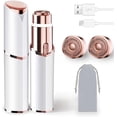 thumbnail image 2 of Facial Hair Removal for Women, Electric Rechargeable Painless Hair Remover for Face, Upper Lips, Chin, Peach Fuzz, with LED Light, 2 of 5