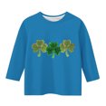 thumbnail image 3 of RXMEKW Chemise et Haut pour Enfants Imprimé de la Saint-Patrick Manches 3/4 / Col Rond Trois Quarts, 3 of 6