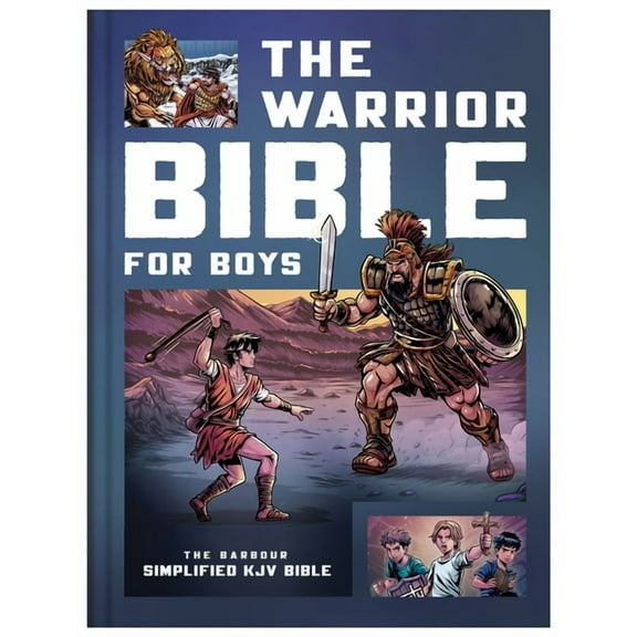 The Warrior Bible for Boys--The Barbour Simplified KJV Bible, (Hardcover)
