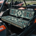 thumbnail image 3 of ZIATUBLES Waterproof UTV Front Seat Covers 2-Piece Set with Amercian Tribal Print, Compatible with Kawasaki Mule 3000 3010 3020 4000 4010s, Wear-Resistant Polyester Replacement Protector, 3 of 8