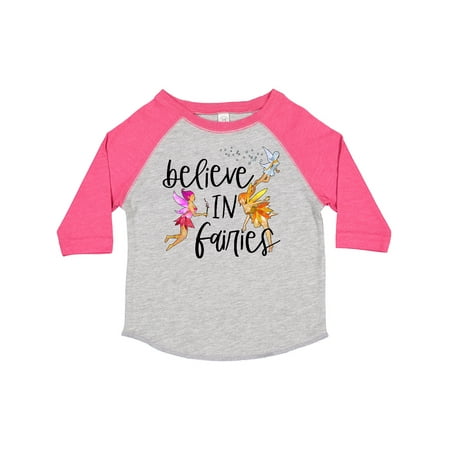 

Inktastic Believe in Fairies Gift Toddler Boy or Toddler Girl T-Shirt