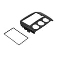 thumbnail image 1 of Qiilu Double DIN Installation Dash Kit, 2Din  Stereo Fascia Frame Dash Panel Trim Replacement For  MX-5 Miata 2005-2015, 1 of 8