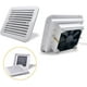 thumbnail image 1 of Ventilación de aire blanca de 12 V con ventilación lateral de caravana para remolque de RV a prueba de polvo, viento fuerte ACTIVE Biensenido a ACTIVE, 1 of 4
