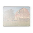 thumbnail image 4 of U R There Photography Marathon Road Red Rustic Farmhouse Tempered-Glass Cutting Board 8"x 11", 4 of 9