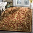 thumbnail image 2 of Safavieh Antiquity Collection AT52E Handmade Traditional Oriental Premium Wool Area Rug, 3' x 5', Red / Red, 2 of 4