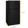 thumbnail image 4 of WHIRLPOOL WRT541SZDB TOP FREEZER FREESTANDING REFRIGERATOR Stainless Steel, 4 of 4