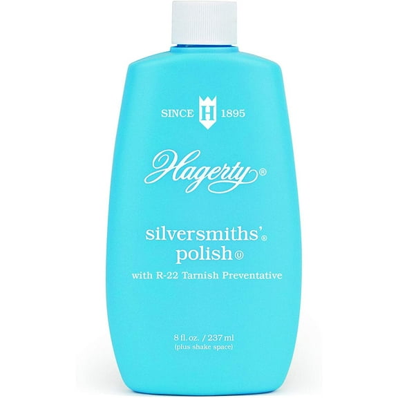 W. J. Hagerty Hagerty 10080 Silversmiths' Silver Polish, 8 Ounces, 8-Ounce, Blue, 8 Fl Oz