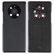thumbnail image 1 of For Huawei Mate 40 Pro 5G Battery Housing with Adhesive Sticker + Camera Lens Cover - Black, 1 of 5