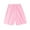 Pink, variant on Diufon Plus Size Womens Shorts Cotton Linen Lounge Shorts Elastic Waist Drawstring Shorts with Pockets