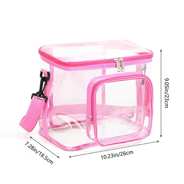 Yhmxh Organizadores y almacenamiento Bolsa de almacenamiento portátil para picnic, fiesta, almuerzo, cosméticos, artículos de tocador Almacenamiento de ducha Almacenamiento de juguetes