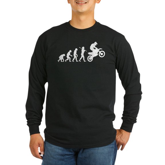 CafePress - Motocross Long Sleeve Dark T Shirt - Long Sleeve Dark T-Shirt