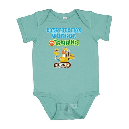 

Inktastic Construction Worker in Training Gift Baby Boy or Baby Girl Bodysuit