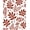 Brown, Pattern 2, variant on ODIKA 2x3 Machine Washable Non-Slip Area Rug, Woodland Fox Among Autumn Leaves Latch Hook High Traffic Rug, Orange, 633144