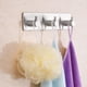 thumbnail image 5 of Gancho autoadhesivo de acero inoxidable para sombrero, abrigo, toalla de cocina, colgador de pared, puerta y baño, 2 uds., 5 of 5