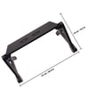 thumbnail image 2 of KALLORY 1Pc Folding Standing Desk for Laptop Portable Adjustable Metal Desk with Heat Dissipation, 2 of 8