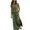 Army Green, variant on Antinious Summer Dresses for Women,Womens Dresses for Party,Plus Size Dresses for Curvy Women Casual Sleeveless Round Neck Solid Fork Opening Beach Dress,Khaki,XXXXL