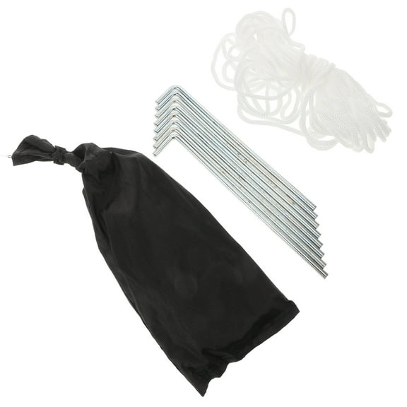 Tineasur Metal Tent Stakes Iron with Nylon Coating, Enhanced Durability for Outdoor Camping and Hiking