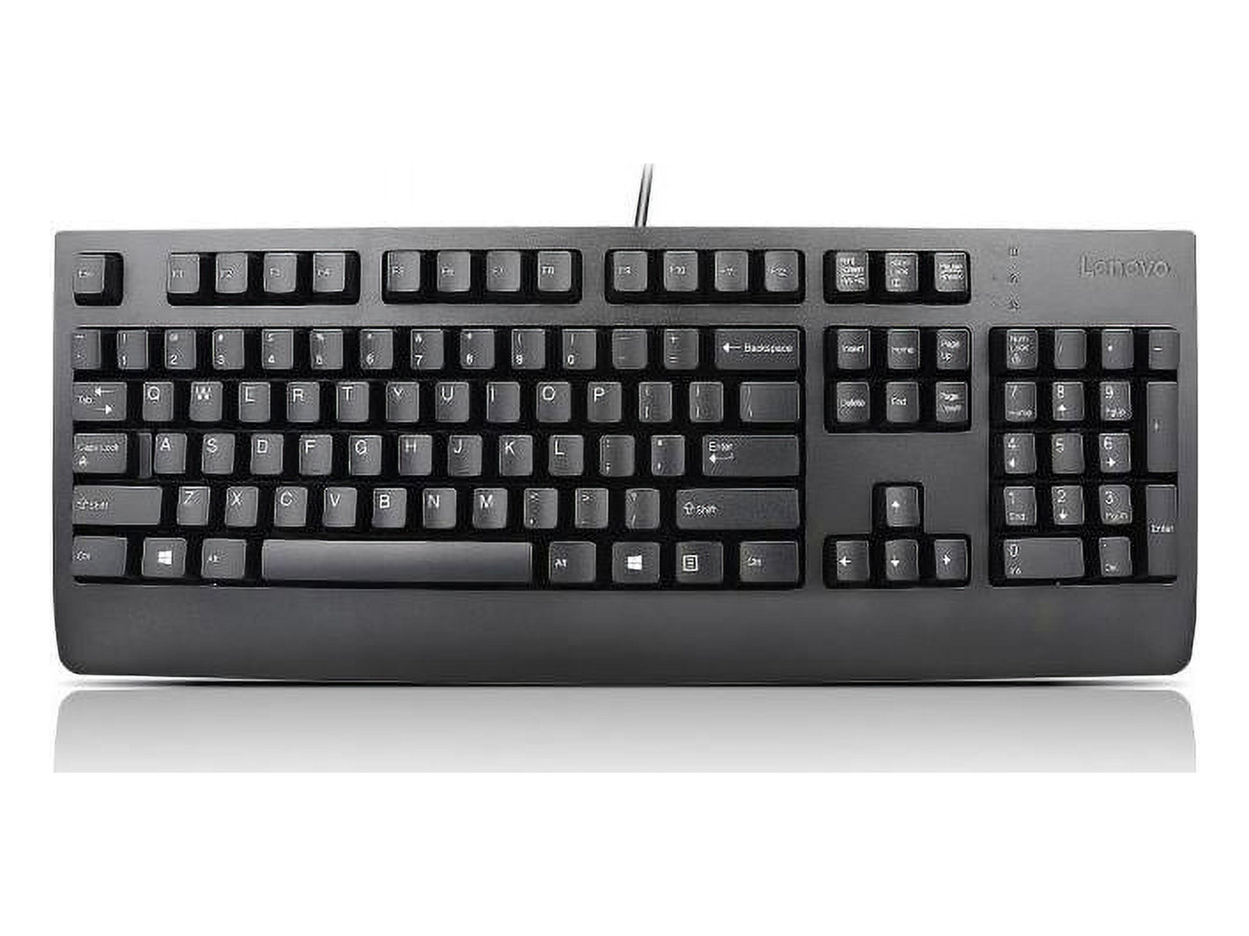 Lenovo USB Keyboard Black US English 103P - image 5 of 20