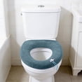 thumbnail image 1 of Housse de Siège de Toilette en Molleton Chaud avec Poignée, Réutilisable et Lavable à la Machine, Facile à Installer pour le Confort et l'Hygiène, Ajustement Universel pour Toutes les Toilettes, 1 of 7