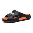 thumbnail image 1 of Men's Beach Slippers with Soft Low Arch Support Comfortable Thick Sole Anti Slip Easy To Clean, 1 of 5