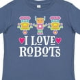 thumbnail image 4 of Inktastic Robotics I Love Robots Gift Girls Toddler T-Shirt, 4 of 5