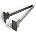 Mantua Mfg. Co. Footboard Extension Bracket for Bed Frames (Set of 2