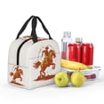 thumbnail image 6 of Defioc Vintage Cowboy On A Bronco Horse Print Lunch Box,Lunch Bag for Women Men Reusable Insulated Lunch Tote for Work/Office/Picnic/Travel, 6 of 6