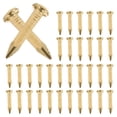 thumbnail image 1 of 100 clavos para fijar muebles, clavos metálicos, clavos de cobre, clavijas para proyectos de bricolaje., 1 of 5