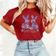 thumbnail image 5 of Camisetas de Manga Larga de las Mujeres Estampado de Pascua Cuello Redondo Suelto Casual Blusa Primavera Verano Top, 5 of 5