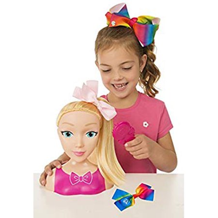 JoJo Siwa Bow Styling Head Playset - With Bow and Brush