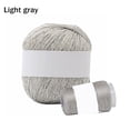 thumbnail image 1 of Hilo de tejer Cuerda de tejer mezclada Cordón grueso de macramé para manualidades de ganchillo Cuerda para hacer bricolaje, gris claro Scienceny HA000409-03B, 1 of 6