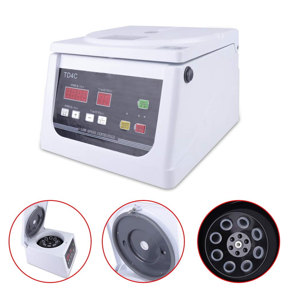 DENSET 815ml PRP Centrifugal, Blood Centrifuge Laboratory Low Speed Centrifuge Machine  TD4C Lab Medical Beautywith Digital Display 0-4000RPM