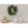 thumbnail image 6 of Raz Imports Eucalyptus Soft Green 14 Inch Polyester Candle Wreath Ring, 6 of 6