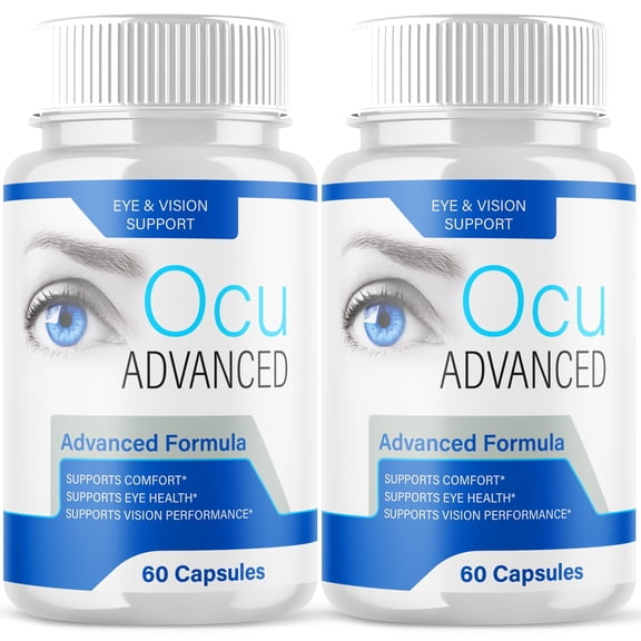 Ocu Advanced Vision Care Pills Advanced Formula Eye Health Supplement OcuAdvanced 120 Capsules