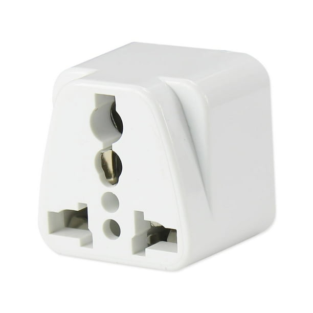 Universal Travel Adapter Converteruk/eu/au To Us Travel Plug In White