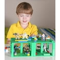 thumbnail image 6 of Classic Baseplates 6" x 6" Brik Tower by Strictly Briks | 100% Compatible with All Major Brands | Building Bricks for Towers and More | 4 Green Stackable Base Plates & 30 Stackers, 6 of 9
