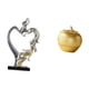 thumbnail image 5 of Estatua de pareja,Figura de pareja besándose,regalo de boda moderno,Escultura de frutas,Figura decorativa de fruta para decoración del hogar,Escultura de estatua decorativa de resina, 5 of 8