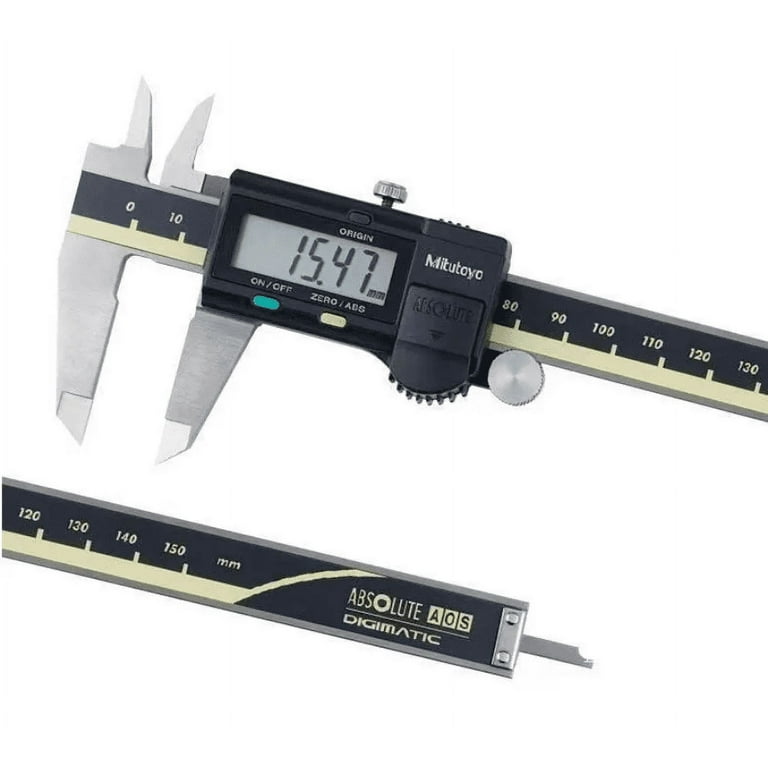 Mitutoyo 500-196-30 AOS Digital Measuring Tool, Dial Caliper, 0 to