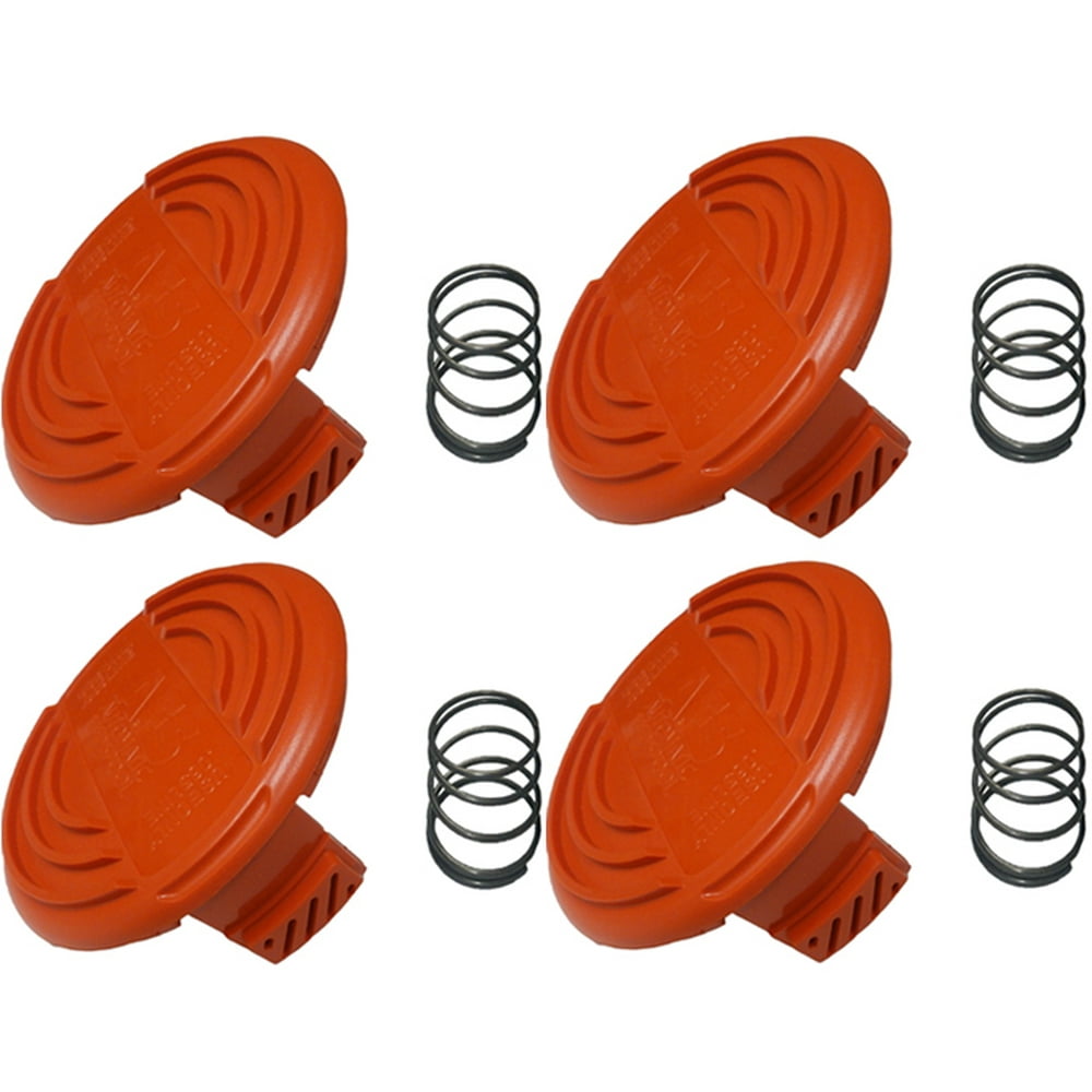 Black and Decker 4 Pack of Genuine OEM Replacement Spool Caps RC100P