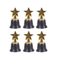 thumbnail image 1 of 6x Trofeo Premio Trofeo Copas Prop Celebraciones Eventos Juego Mini Trofeos Estrella, 1 of 8
