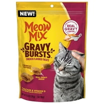 Meow Mix 6.3 Ounce Gravy Burst Chicken Cat Treat